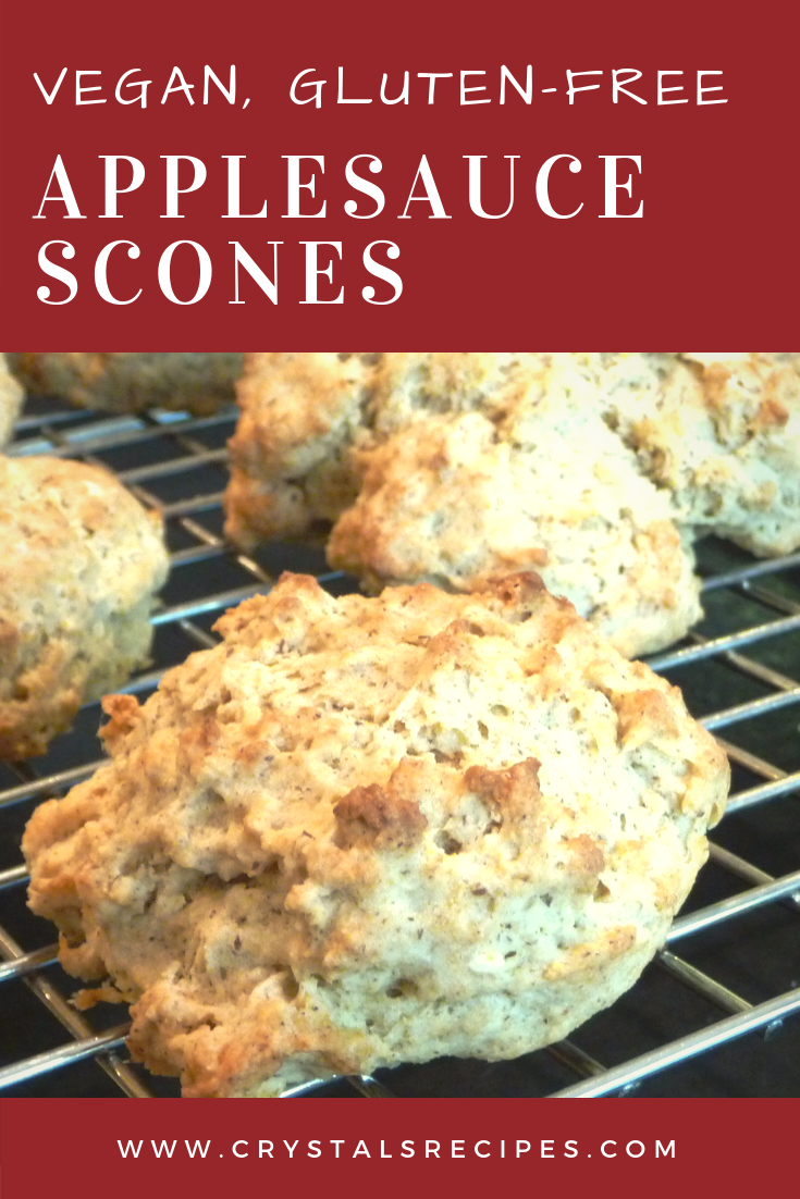 Gluten-Free Applesauce Scones