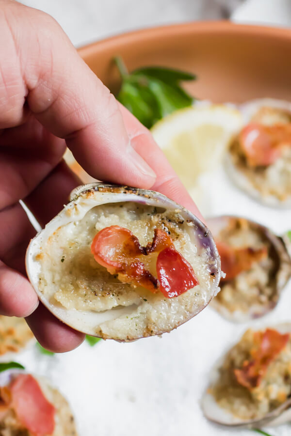 The BEST 5 ingredient Clams Casino