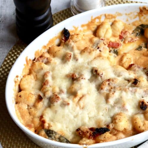 Trader Joe’s Creamy Tuscan Gnocchi Bake