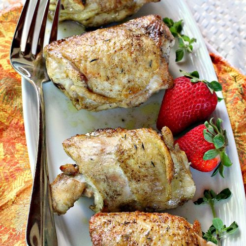 Pan Roasted Herbed Chicken