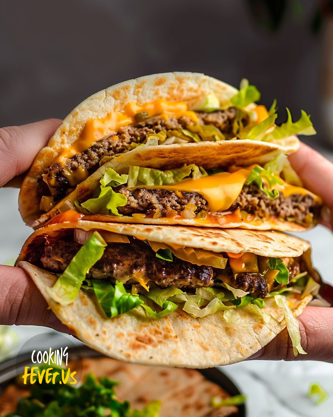 Big Mac Smash Burger Taco