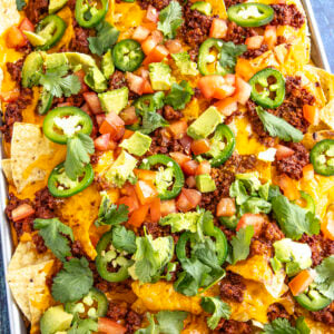 Mike's Late Night Nachos Recipe (Loaded Nachos with Chorizo!)