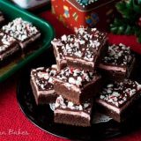 Peppermint Candy Cane Brownies