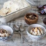 The Best Homemade Snickers Ice Cream