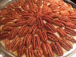 Sweet Potato Casserole with Maple Pecan Topping