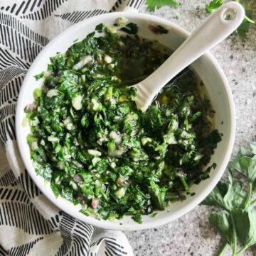 Cilantro Chimichurri Sauce