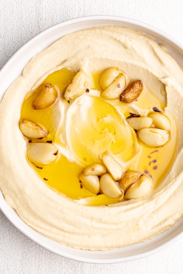 Garlic Confit Hummus