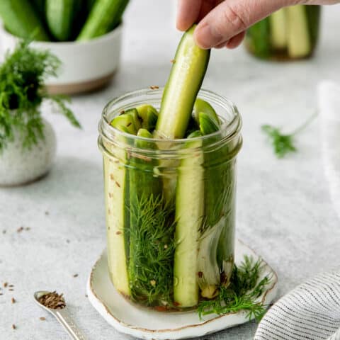 Refrigerator Dill Pickles