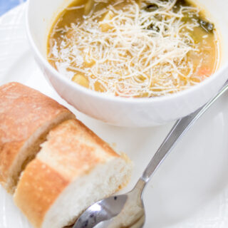 Escarole, Bean and Potato Soup