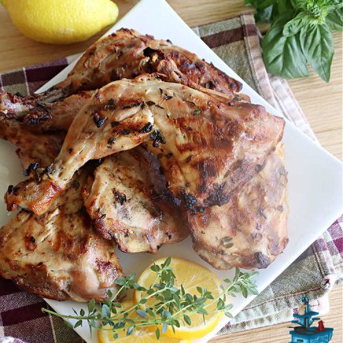 Herbed Chicken Quarters