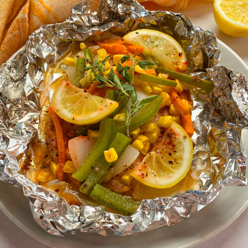 Baked Tilapia in Foil