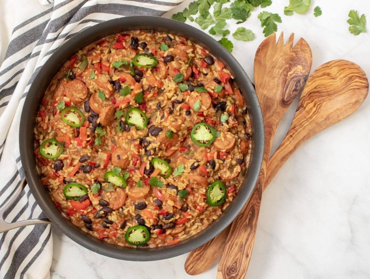 Cajun Sausage One Pot Meal