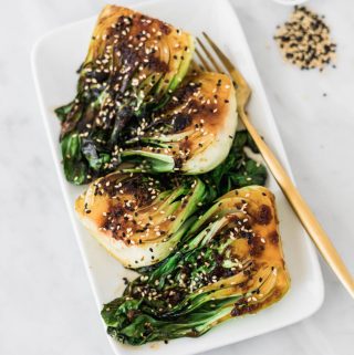 Garlic and Ginger Bok Choy