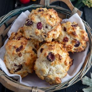 Cranberry Drop Biscuits