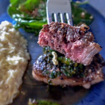 Garlic Herb Crusted Lamb Chops