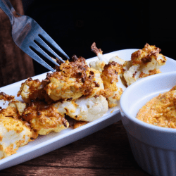 Crispy Tahini Cauliflower