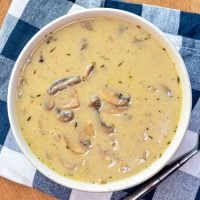 Instant Pot Cream of Mushroom Soup
