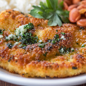 Latin Style Chicken Schnitzel