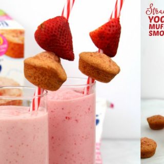 Strawberry Yogurt Muffin Kids Smoothie Recipe