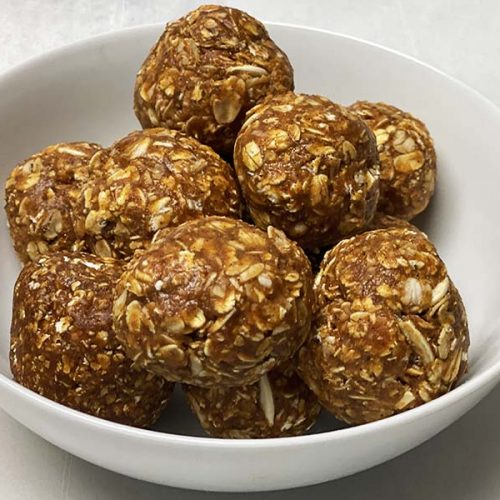 Healthy Pumpkin Spice Protein Balls