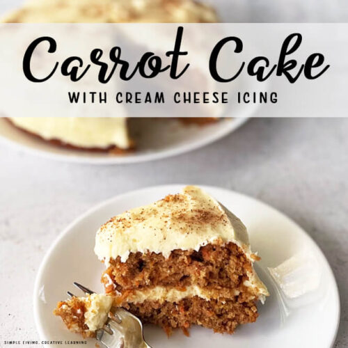 Carrot Cake with Cream Cheese Icing