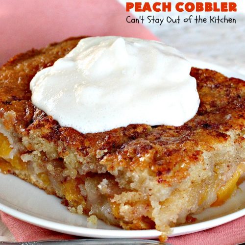 Paula Deen's Peach Cobbler