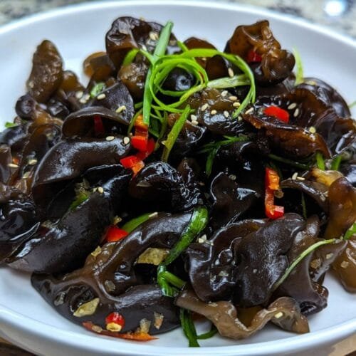 Wood Ear Mushroom Salad