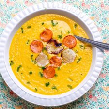 Jerusalem Artichoke & Carrot Soup