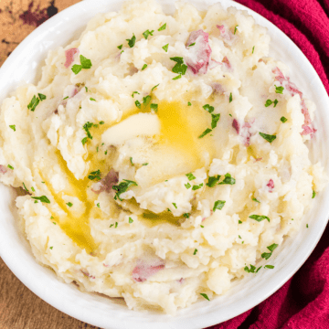 Red Skin Mashed Potatoes