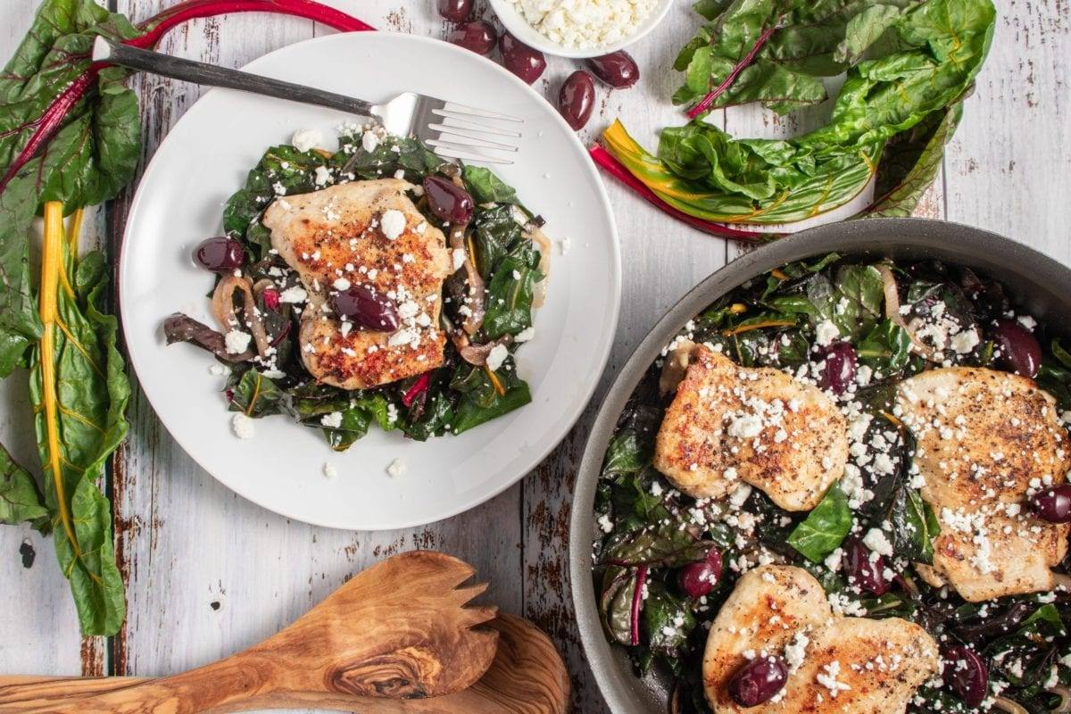 Greek Chicken One Skillet Meal