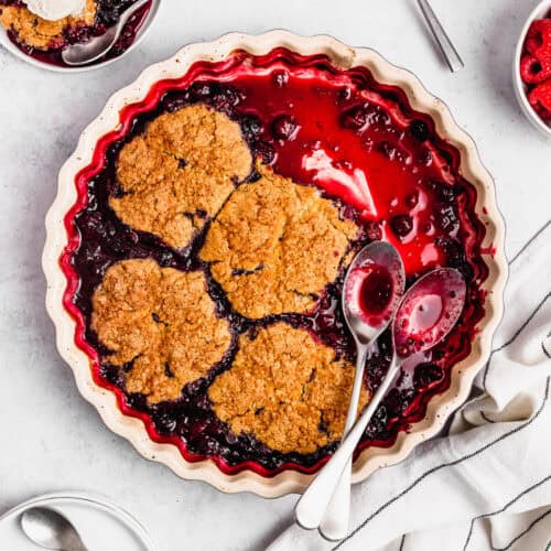 Mixed Berry Cobbler Recipe