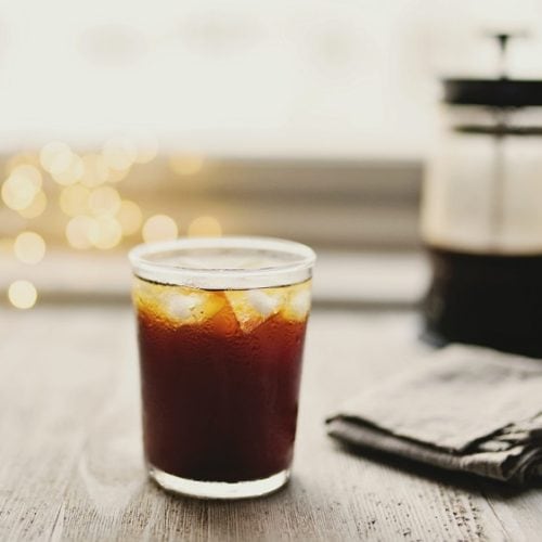 French Press Iced Coffee