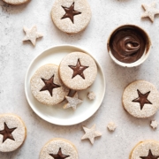 Hazelnut Linzer Cookies
