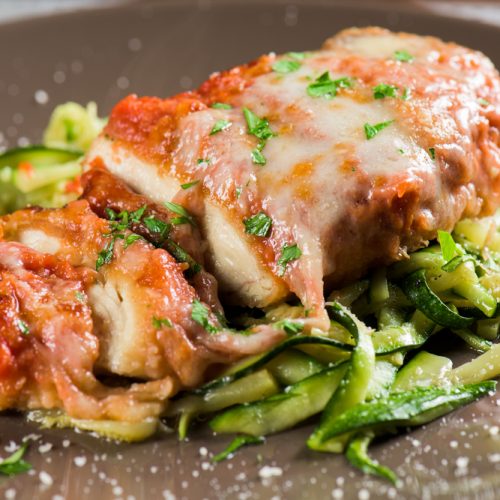 Zucchini Noodles With Chicken