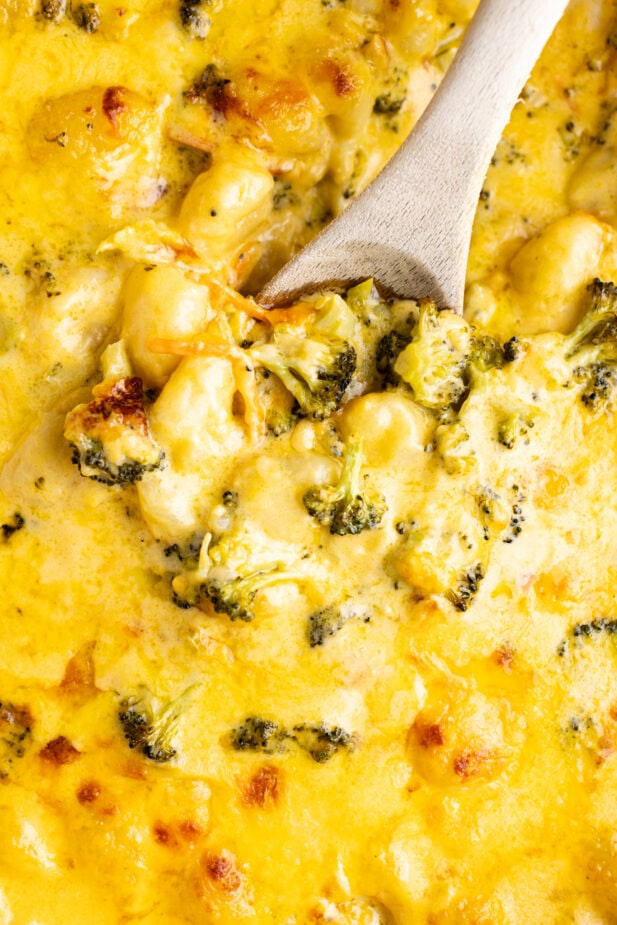 Broccoli Cheddar Gnocchi