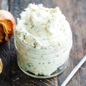 Roasted Garlic Butter Recipe