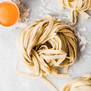 Homemade pasta