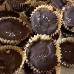 Chocolate Peanut Butter Date Cups (Gluten Free, Vegan)