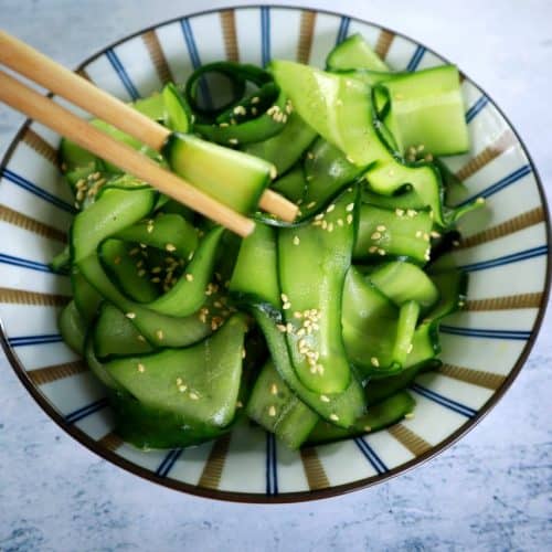 Cucumber Ribbon Salad