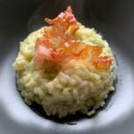 Fava beans risotto
