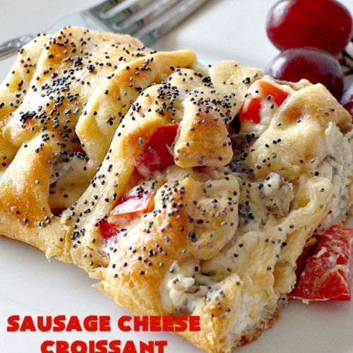 Sausage Cheese Croissant
