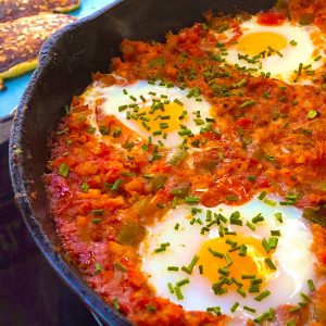 Shakshuka Eggs in Purgatory