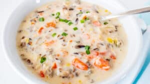 Creamy Chicken Minnesota Wild Rice Soup