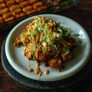 Big Mac Tater Tot Casserole