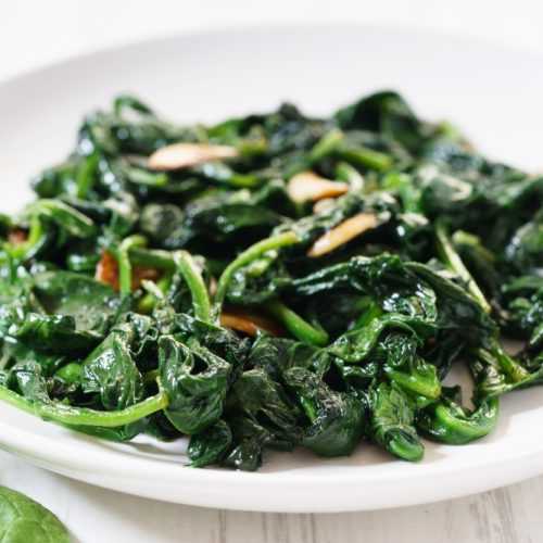 Sautéed Spinach