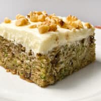 Spiced Zucchini Cake