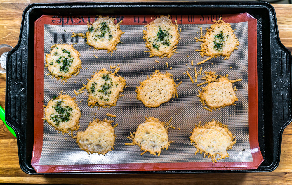 Cheese crisps