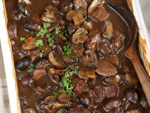 Beef Tips with Mushrooms