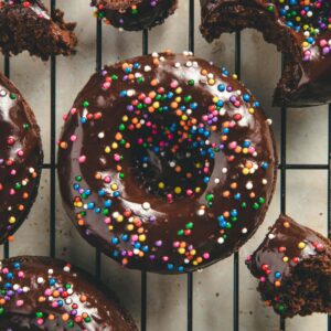Baked Chocolate Donuts