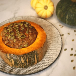 Stuffed Pumpkin Meatloaf